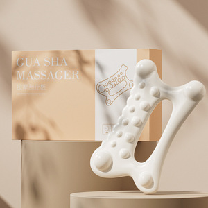 กัวซาเครื่องมือนวดยกกระชับใบหน้าและร่างกายกัวชาระบายน้ำเหลือง - Product Image 1