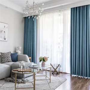 リビングルームとベッドルームホテルプロジェクトの卸売高品質インドtende soggiorno cortinas 3d