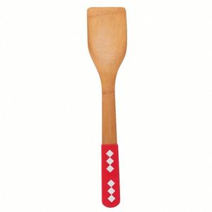 Ensemble d'ustensiles de cuisine en bambou écologique, spatule et cuillère, très demandé - Product Image 4