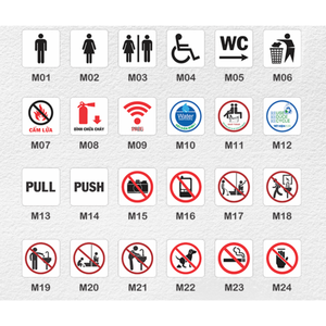 Panneau d'Information et de Direction en Mica Acrylique Imprimé UV pour Intérieur Usine d'Impression UV au Vietnam - Product Image 2