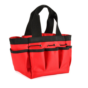 Bolsa <span class=keywords><strong>de</strong></span> herramientas <span class=keywords><strong>de</strong></span> lona con múltiples bolsillos, impermeable, tela Oxford 600D, organizador <span class=keywords><strong>de</strong></span> herramientas, bolsa <span class=keywords><strong>de</strong></span> almacenamiento portátil para jardinería, para electricistas - Product Image 3