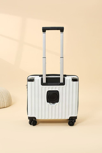 Petite taille sous le siège valise <span class=keywords><strong>cabine</strong></span> taille 16 "18" porte-gobelet bagages à <span class=keywords><strong>main</strong></span> support pour téléphone chariot bagages - Product Image 4