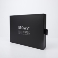 Boîte en carton personnalisée avec logo imprimé, fenêtre transparente pour l'emballage de textiles, oreillers en soie, promotion écologique en kraft