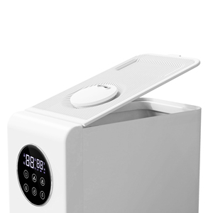 2025 objectif haut remplissage brume froide électrique H2O blanc bruit Machine huile arôme diffuseur écran tactile contrôle Air humidificateur à ultrasons - Product Image 3