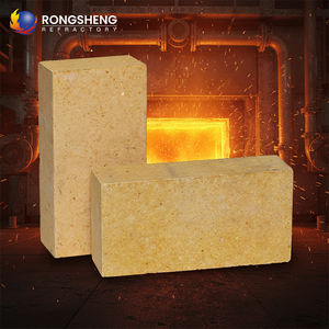 Ladrillo Refractario de Alta Alúmina (85%) Rongsheng, Resistente a la Abrasión y la Corrosión, para Revestimiento de Calderas de Centrales Eléctricas y Conductos de Humos - Product Image 1
