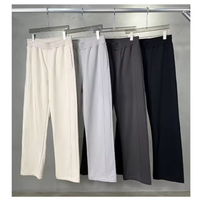Pantalon de jogging décontracté pour homme, taille mi-haute, coupe droite, poids moyen, imperméable, style survêtement, grande taille, personnalisé par un designer