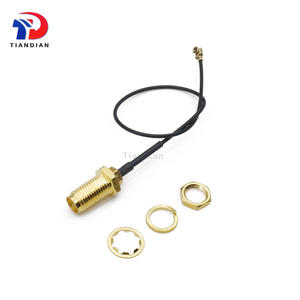 Interno RF SMA-hembra a UFL <span class=keywords><strong>Antena</strong></span> Conector Adaptador <span class=keywords><strong>Cable</strong></span> de conexión MMCX Mhf4 <span class=keywords><strong>Cable</strong></span> de extensión pelado - Product Image 3