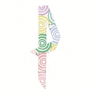 Wholesale Oem Luxury Blank Sublimation Custom Printed Satin <b>Silk</b> Ribbon <b>Scarf</b> for Bags - Product Image 1