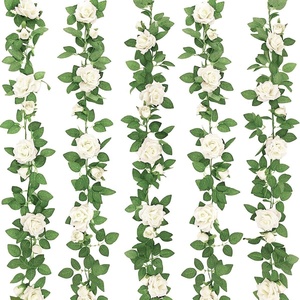 Promotion de Noël : Rose grimpante Jasmine avec fleurs Laxa Bud, fausses roses Sharon Grape pour pergolas, rose grimpante Jasmine - Product Image 5