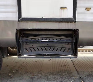 Escalones de tres escalones de aleación de aluminio para caravana, caravana, remolque, camper, venta de fábrica - Product Image 2