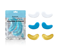 Marque privée OEM Crystal Hydrogel Gold Patches pour les yeux Masques pour les yeux Gel pour le soin des yeux Hydrogel