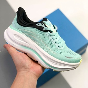 Hokas One One Bondi 9 <span class=keywords><strong>Scarpe</strong></span> da Corsa Bianche in Mesh per Uomo con Intersuola Sfumata Gialla, Sneakers Traspiranti e Leggere, <span class=keywords><strong>Scarpe</strong></span> Morbide - Product Image 6