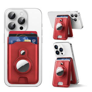 Эксклюзивный магнитный кошелек-трекер для AirTag с GPS, с сильным магнитом N52, блокировкой <span class=keywords><strong>RFID</strong></span> для ID-карт и кредитных карт, 5 дюймов - Product Image 1