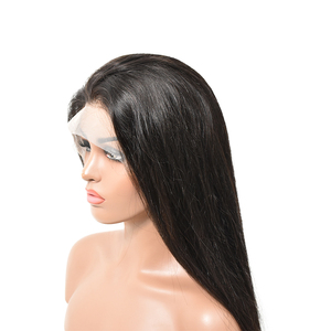 Pelucas de cabello humano sin procesar con doble trama y encaje frontal, al por mayor - Product Image 1