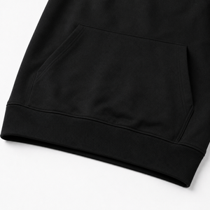 Ready To Ship <b>Men's</b> Pullover Hoodie Long Sleeve Kangaroo Pocket Casual Sports Hooded Top Solid <b>Black</b> <b>Sweatshirt</b> In Stock - Product Image 6