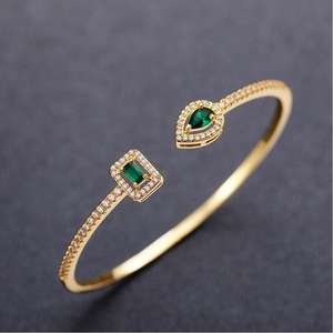 Joyería de moda Pulseras Piedra preciosa Turmalina negra Cuentas de diamante Cuentas Cobre Pulseras de acero inoxidable <span class=keywords><strong>Salman</strong></span> <span class=keywords><strong>Khan</strong></span> - Product Image 3