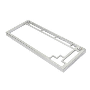 Piezas de marco de Metal personalizadas para teclado de ordenador, fresadora CNC de aluminio de alta calidad - Product Image 2