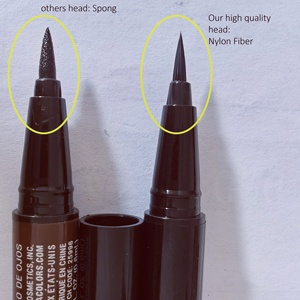 Crayon Eyeliner Liquide Mat Vegan Imperméable Longue Tenue Noir avec Logo Personnalisé - Product Image 2