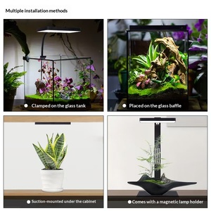 Lampe d'aquarium magnétique Weekaqua <span class=keywords><strong>Mini9</strong></span> Pro, lampe à spectre complet RGB-UV pour l'aménagement de micro-aquariums - Product Image 3