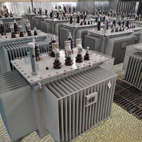 Transformateur électrique haute tension Wanbo-134 120 kVA 500 kVA triphasé immergé dans l'huile pour distribution MT&HT SCB 6300-125/120 kVA