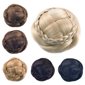 Clip <span class=keywords><strong>pour</strong></span> <span class=keywords><strong>chignon</strong></span> donuts, accessoires <span class=keywords><strong>pour</strong></span> cheveux de mariée, coiffure européenne et américaine, nouvelle collection - Product Image 4