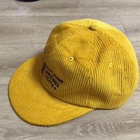 Gorras de Corduroy con Bordado Personalizado, Gorras Snapback con Logotipo Personalizado, Gorras Sin Estructura, Sin Pedido Mínimo, Gorra Snapback Hip Hop