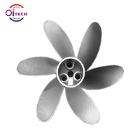 Girante in Metallo Stampata in 3D Oitech a 6 Pale in Acciaio Inossidabile per Pompa Acqua Compressore Marino Personalizzabile OEM