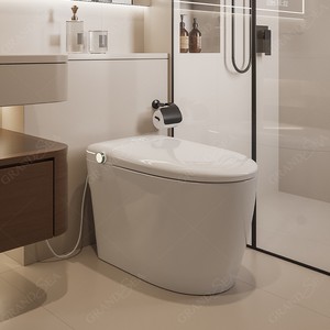 2025 распродажа, современный настенный керамический унитаз с подогревом - Product Image 1