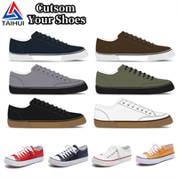 Chaussures Décontractées à Semelle Vulcanisée, Nouveau Design Tendance, OEM ODM, Baskets Rétro pour Hommes, Personnalisables avec Motif et Logo, Fabricants de Chaussures en Toile sur Mesure