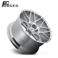 FcForged Nouveaux Designs Personnalisé 18 19 20 21 22 24 26 28 Pouces 5x114.3 6x139.7 5x120 Jantes Flottantes Spinner Jantes En Alliage Forgé