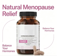 Capsules à base de plantes pour l'équilibre hormonal féminin adulte, soutien immunitaire, gestion de l'humeur et du sommeil, soulagement de la ménopause et du SPM, suppléments d'énergie et de pH
