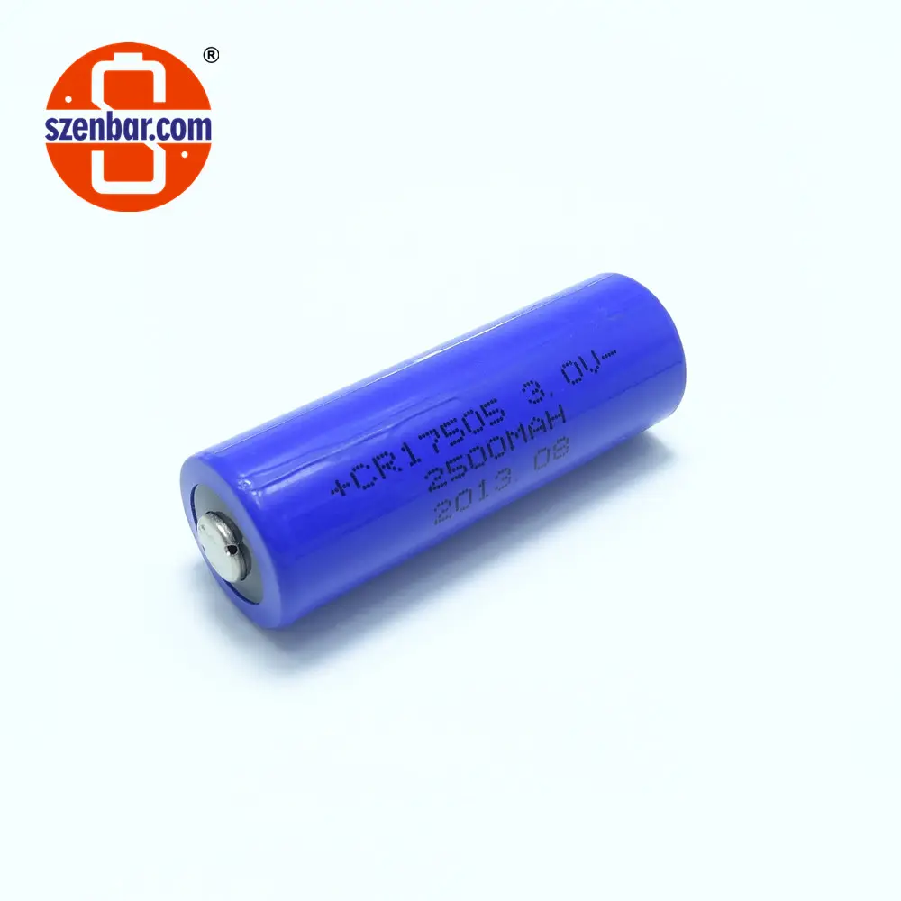 Enbar Lithium batterij 3 v 2500 mAh CR17505 met connector voor rookmelder