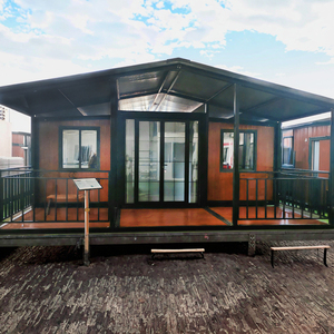 <span class=keywords><strong>Casa</strong></span> Contenedor Modular Prefabricada de Lujo Más Popular, Panel Corrugado Personalizable y Expandible para Escuelas en EE. UU., <span class=keywords><strong>Costa</strong></span> Rica y México - Product Image 1