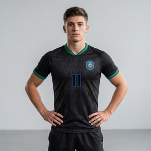 Uniformes <span class=keywords><strong>de</strong></span> Fútbol al por Mayor, Camiseta <span class=keywords><strong>de</strong></span> Fútbol Retro <span class=keywords><strong>de</strong></span> Secado Rápido, Jersey Original Transpirable, Uniformes <span class=keywords><strong>de</strong></span> Fútbol para Hombre - Product Image 3