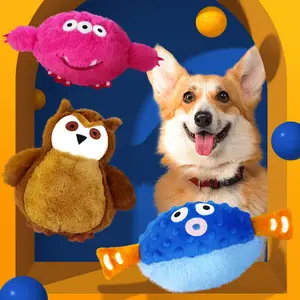 Electronic Pet Dog Toys Smart Puppy Brinquedos interativos Cat Puppy Engraçado Squeaky Bouncing Dog Training Toys Produtos para cães