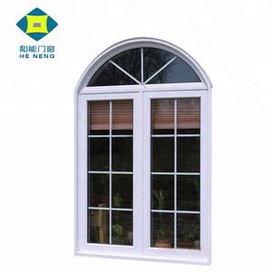 Ventanas con Marco de PVC y Mosquitera, Precio de Ventanas y Puertas de PVC en Nepal, Ventana Abatible de PVC de Triple Vidrio con Apertura Exterior - Product Image 2