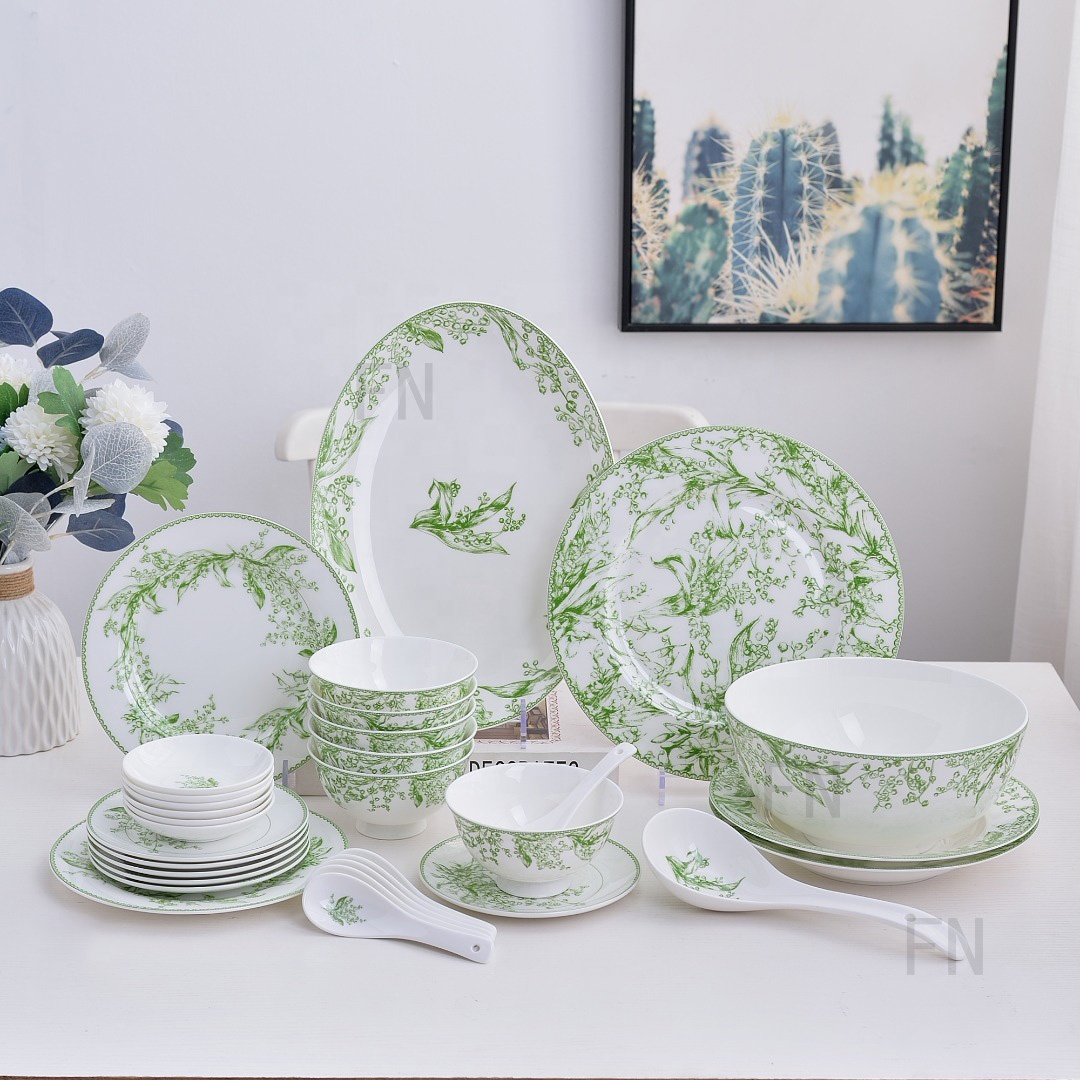 Angela Angular Dinner Set 32pcs Dinnerware Sets Premium Quality