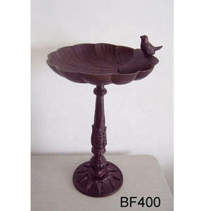 Hot Sale Good Quality Garden Decorative Outdoor Fairy Cast Iron <strong>Metal</strong> <strong>Bird</strong> Feeder <strong>Bath</strong> - Product Image 4