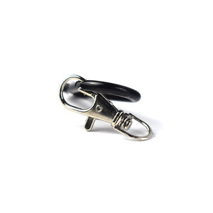 Stainless Steel Hook Keychain D Ring Buckle For <b>Bag</b> <b>Accessories</b> Classic Style Strong Hardware - Product Image 2