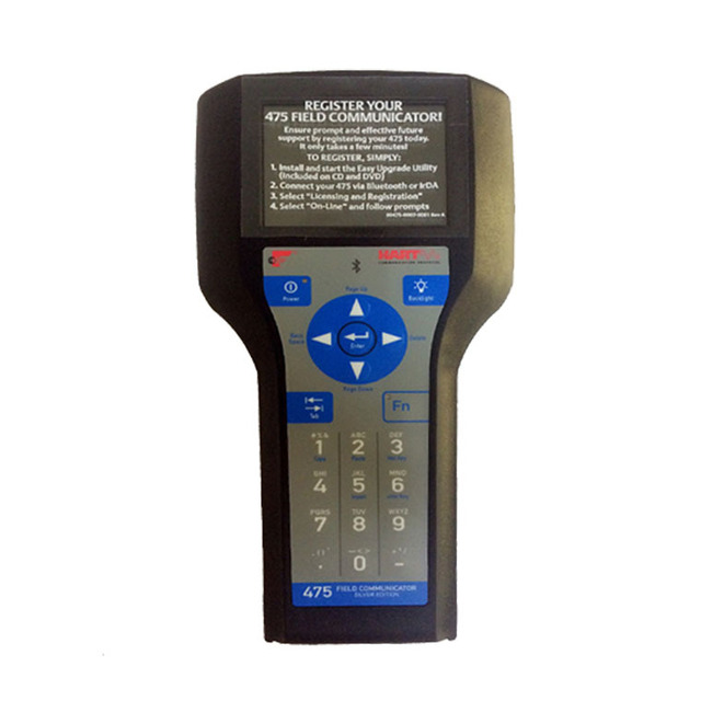 AMS Hart Field Communicator 475 and Foundation Fieldbus Devices