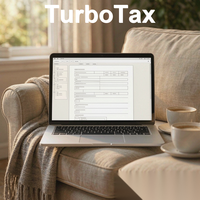 Intuit TurboTax 2024 Perangkat Lunak Pajak Edisi Deluxe Windows 10 dan 11 untuk Pemilik Rumah dan Keluarga Pengiriman Online Instan