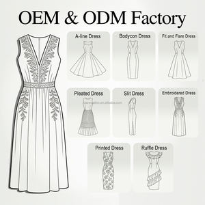 Toptan OEM/ODM Lüks Özel Tek Noktadan Hizmetler Kokteyl Partisi Dar Kesim Elbise Üreticisi Tasarımcı Markalar İçin - Product Image 2