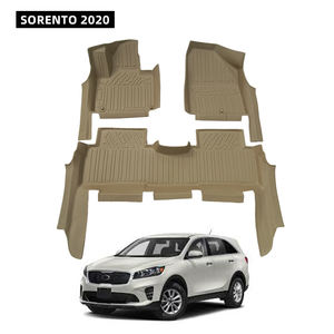 Offre Spéciale Chine usine Beige couleur Offre Spéciale 5D TPE tapis de sol de voiture utilisation pour <span class=keywords><strong>SORENTO</strong></span> <span class=keywords><strong>2020</strong></span> - Product Image 1