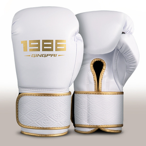Guantes de Boxeo Profesionales GINGPAI de Microfibra de 16 oz para Hombre y Mujer, Personalizados para Lucha Sanda y Entrenamiento Práctico de Muay Thai - Product Image 4