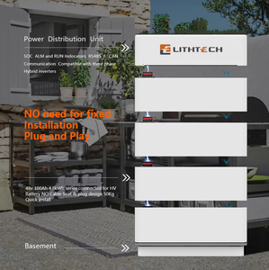 EU kho 5kwh 10KW 20kwh 30kwh pin năng lượng mặt trời có thể xếp chồng điện áp cao LiFePO4 HV pin lithium Hệ thống lưu trữ năng lượng mặt trời - Product Image 5