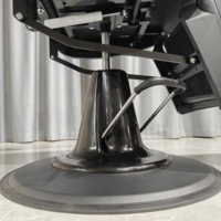 Chaise de barbier pour hommes salon de coiffure moderne beauté permanente rasage poser hauteur de levage réglage pivotant coiffure