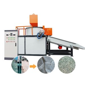 Extracteur de film PVB pour pare-brise de système de recyclage de verre automatique de grande capacité Broyeur laminé pour sites de démolition - Product Image 1