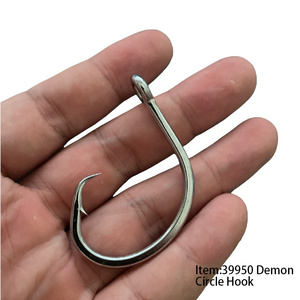 Topind ตะขอตกปลาสแตนเลสมี420ป้องกันการกัดกร่อนมีคุณภาพสูงมีไฟกลมดีไซน์แบบกลายพันธุ์ปลาเทราท์มาร์ลิน - Product Image 2