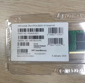 P00930-B21 HPE 64GB (1x64GB) Dual Rank 4 <span class=keywords><strong>DDR4</strong></span> 2933 CAS 21 21 21 Kit di memoria intelligente registrato - Product Image 4