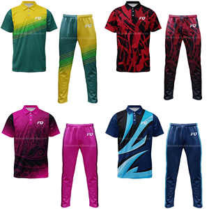Ensembles de maillots de <span class=keywords><strong>cricket</strong></span> personnalisés FQ, sublimation, polos de <span class=keywords><strong>cricket</strong></span> pour hommes, uniformes de sport, uniformes de <span class=keywords><strong>cricket</strong></span> personnalisés pour adultes, maillot de <span class=keywords><strong>cricket</strong></span> personnalisé - Product Image 2
